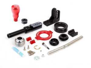 ES#4751240 - 004113ECS01AEBKT - Audi B8 Adjustable Short Throw Shifter &  Shift Knob - Find your perfect setting with 4 steps of throw reduction - Enthusiast Bundles - Audi