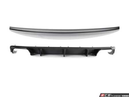 ES#4751275 - 028801ECS01EBKT - Audi B9 S4 Pre-facelift Rear Diffuser & Trunk Spoiler - Add some aggressive styling to your Audi! - Enthusiast Bundles - Audi