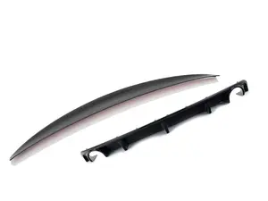 Audi B9 A4 Pre-facelift Front Lip, Rear Diffuser & Trunk Spoiler