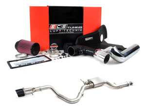 ES#4751025 - 026396ECSEBKT -  MK6 Jetta / Jetta GLI 3.0" Valved Catback Exhaust System & Luft-Technik Intake System  - In-house engineered for the MK6 Jetta  enthusiast! Features T304 SS Tig-welded 2.5" tubing and a Valved muffler for audible obedience or wide open for glorious exhaust notes! - Enthusiast Bundles - Volkswagen