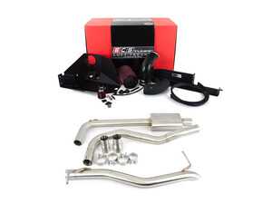 ES#4750995 - 020846LA03EBKT - MK7 Jetta Cat-Back Exhaust System - With Turndown Tailpipe & Luft-Technik Intake System - Upgrade the sound of your 1.4T Jetta with our Cat-back exhaust! - Enthusiast Bundles - Volkswagen