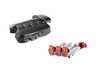 ES#4732905 - 016308ecs010dbKT - Carbon Fiber Engine Cover Kit With Performance Ignition Coil Kit - Add a flash of style and elegance under your hood with an ECS Tuning Carbon Fiber Engine Cover and Red ECS Performance Ignition Coils - Doorbusters - Audi Volkswagen