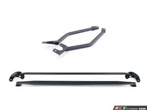 ES#4751413 - 020825ECS01EB2KT - MK7 Front Strut Tower Bar Package & Rear Chassis Brace & Tunnel Brace - Triangulate your chassis with our front strut bar and Rear and Tunnel braces! - Enthusiast Bundles - Volkswagen