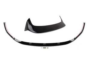 ES#4751288 - 043798LA01EBKT - MK8 Golf R Gloss Black Front Lip Spoiler & Gloss Black Hatch Spoiler Extension - In-house engineered to upgrade your exterior styling - Enthusiast Bundles - Volkswagen