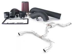 ES#4751028 - 003358ECSEBKT -  MK6 GTI 3.0" Catback Exhaust System & Luft-Technik Intake System - In-house engineered for the MK6 GTI enthusiast! Features T304 SS Tig-welded 2.5" tubing and a valved muffler for audible obedience or wide open for glorious exhaust notes! - Enthusiast Bundles - Volkswagen