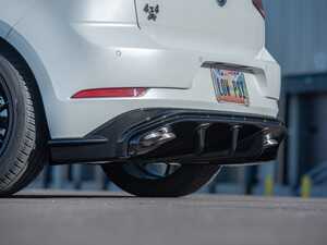 ES#4508227 - 039591LA01-01KT - MK7.5 Golf R Functional Aerodynamic Rear Diffuser Kit - Combine function, form and aesthetics to provide an increase in downforce without additional drag! - ECS - Volkswagen