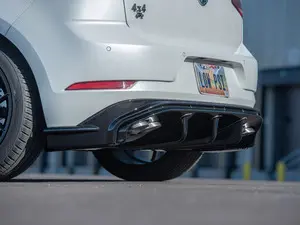 MK7.5 Golf R Functional Aerodynamic Rear Diffuser Kit
