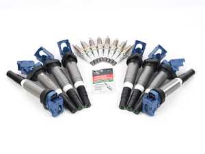 ES#4726431 - TMSN62IGNKT - Performance Ignition Service Kit - N62 4.4L 4.8L - Everything needed for a performance ignition service including NGK spark plugs and Turner ignition coils! - Turner Motorsport - BMW