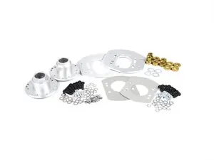 Rennline Front Adjustable Camber Plate Set - Sealed 14mm
