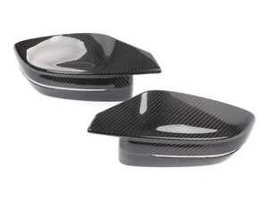 ES#4733537 - D980-0033 - Dinan Carbon Fiber Mirror Cover Set - Improve the sporty appearance of your BMW with these carbon fiber mirror covers! - Dinan - BMW