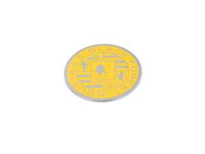 ES#4642973 - IBFI1014 - BFI Crest Coin For Heavy Weight Shift Knobs - Yellow - Replace the damaged or missing BFI crest on your BFI weighted shift knob - Black Forest Industries - Audi Volkswagen
