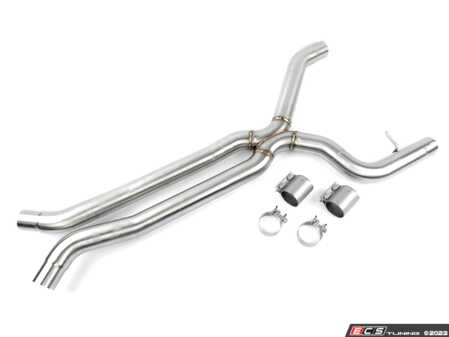 ES#4733580 - D660-0101 - Dinan High Flow X-Pipe - G87 M2 - Give your M2 an aggressive tone and an increase in volume over the stock system while retaining the factory muffler at a budget-friendly price point! - Dinan - BMW