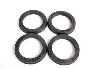 ES#2200633 - AP76571A - 76-57.1 Hub Centric Ring - Set Of Four - Plastic 76.0mm to 57.1mm hub centric rings for proper wheel fitment - ECS - Audi Volkswagen