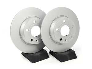 ES#4315396 - 561615601aKT - Rear Brake Rotors - Pair (272x10) - Factory replacement rotors. - Genuine Volkswagen Audi - Volkswagen