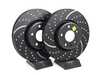 ES#4213639 - GD2025 - Front Slotted & Dimpled Brake Rotors -Pair wrong size rotors for US market  - Upgrade to a EBC GD slotted / dimpled rotor for improved braking - EBC - Audi