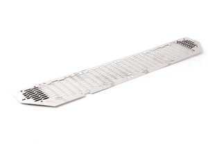 ES#74306 - 51116800138 - Bumper Lower Grille Chrome - Priced Each - Replace your damaged grille - Genuine MINI - MINI