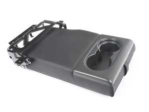 ES#2600246 - 5C6885081P79X - Center Arm Rest - Titan Black  - (NO LONGER AVAILABLE) - Rear center cupholder armrest - Genuine Volkswagen Audi - Volkswagen