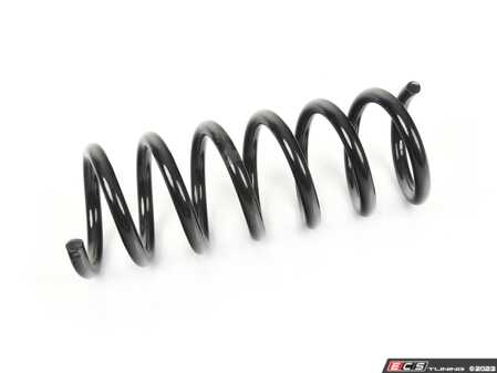 ES#2217185 - 7P6411105AK - Front Spring  - (NO LONGER AVAILABLE) - Your coil springs are not especially prone to failure, but you might benefit from replacing the strut springs. - Genuine Volkswagen Audi - 