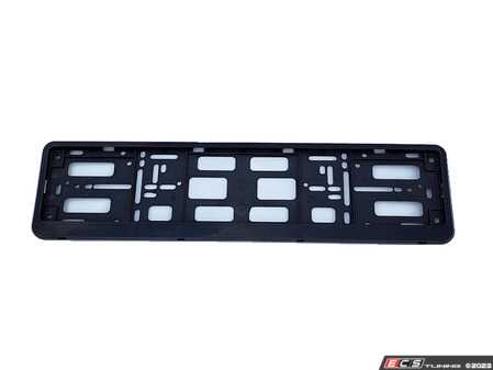 ES#4733704 - B2BFABEPF - European License Plate Frame - This European license plate frame is the perfect solution to mount your new B2BFAB plate. - B2BFAB - Audi Volkswagen