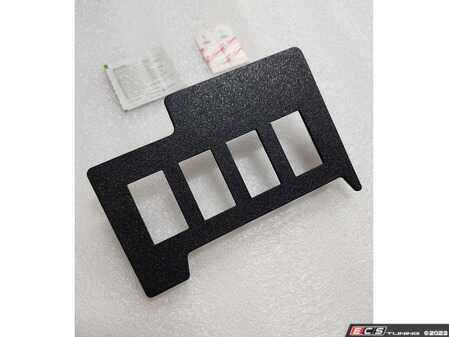 ES#4733714 - B2BADCSP - B2BFAB VW Atlas Dash Cubby 4 Slot Switch Panel - Looking to install switches in your Atlas but want to avoid drilling holes in your dash? This panel is for you! - B2BFAB - Volkswagen