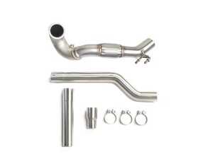 ES#4736324 - CTSEXHDP0015T-65 - MQB High-Flow CAT - Allow your exhaust gases to flow, freeing up the additional ponies, while looking amazing. - CTS - Audi