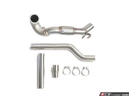 ES#4736324 - CTSEXHDP0015T-65 - MQB High-Flow CAT - Allow your exhaust gases to flow, freeing up the additional ponies, while looking amazing. - CTS - Audi
