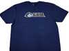 ES#4736360 - B2BFABBMGTS-M - B2BFAB Blue Mountain Graphic T-shirt - Medium - Just like the side graphics on B2BFAB's shop vehicles, this shirt features a mountain and compass design. - B2BFAB - Audi Volkswagen