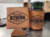 ES#4736357 - B2BFABLCK - B2BFAB Leather Can Koozie - Just what you need for your overlanding trips or a great gift for the B2BFAB fan in your life. - B2BFAB - Audi Volkswagen