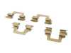 ES#4341258 - 3C0698451G - VW / Audi Rear Brake Pad Set - Includes wear sensors - Genuine Volkswagen Audi - Volkswagen