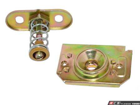 ES#4736386 - 93051205200KT - Engine Lid Lock Upper & Lower Striker Restore Kit - Featuring Hamburg Technic Repair Kit, Restore your classic Porsche's Engine latch with these New brass style strikers! - Hamburg Tech - Porsche