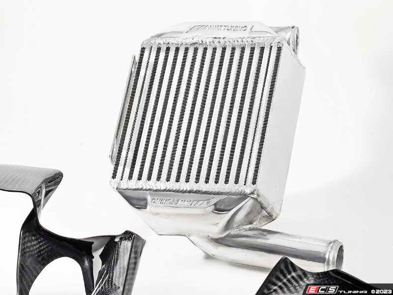 AWE Tuning Audi 2.7T Intercooler Carbon Fiber Shrouds - Shrouds Only Set of Two main image 0