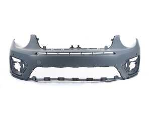 ES#3100815 - 5C5807217BQGRU - front bumper cover - front plate  - Comes primed, ready for paint - Genuine Volkswagen Audi - Volkswagen