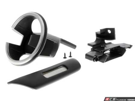ES#4736542 - 51160443082 - Center Console Cup Holder Retrofit Kit - Add a drink holder to your 1-Series - Vemo - BMW