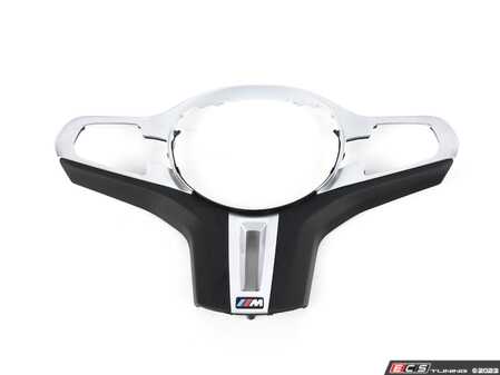 ES#4183136 - 32307856294 - Decor Trim Cover -  Steering Wheel - Genuine BMW - BMW