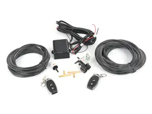 Remote Key Fob Switch Set & Exhaust Valve Installation Kit (Dual Valve)