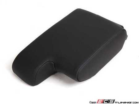 ES#86693 - 51168204643 - Vinyl Armrest - (Black) - Located on top of center console retro fit kit - Genuine BMW - BMW