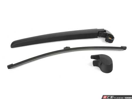 ES#4684511 - 95862804000Kit - Back Glass Wiper Arm & Blade - Featuring Vaico Wiper Arm & Wiper Blade Kit - Vaico - Porsche