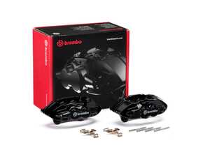 ES#4736821 - 3411679946B - Performance Brake Caliper Set - Black - Front - This pair of Brembo calipers are a direct replacement for factory M-Sport and 35/40i brake calipers, found on many F3X BMW vehicles. - Brembo - BMW