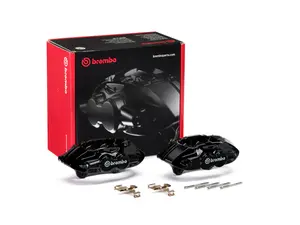 ES#4736821 - 3411679946B - Performance Brake Caliper Set - Black - Front - This pair of Brembo calipers are a direct replacement for factory M-Sport and 35/40i brake calipers, found on many F3X BMW vehicles. - Brembo - BMW