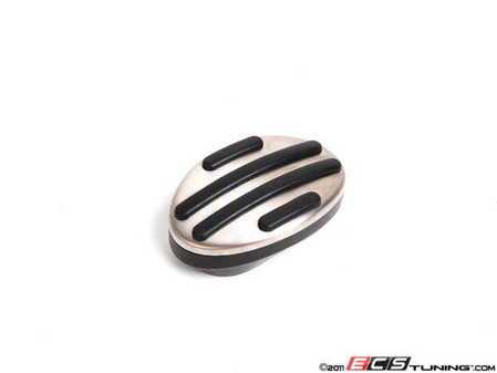 ES#63346 - 35206758751 - Stainless Steel Inlay Rubber Pad Clutch Or Brake Pedal - Priced Each - Upgrade to the performance pedal pads - Genuine MINI - MINI