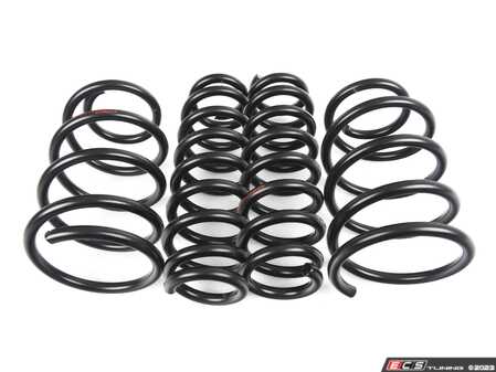 ES#4709141 - 051112LA01 - MK7 / MK7.5 Jetta GLI Lowering Spring Set - Dramatically improve looks and handling with and average lowering up to 1.4" front and rear. - ECS - Volkswagen