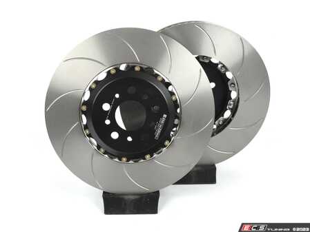 ES#4733136 - A1-298 - Front 2-Piece Brake Rotors - Pair (374x36mm) - A direct replacement for the OE disc, No modifications are necessary. - Girodisc - Audi