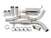 ES#4726754 - 050371la01KT - New Beetle Performance Catback Exhaust System  - In-house engineered for VW New Beetle enthusiasts! Featuring T304 SS Tig-welded 2.5" tubing, a center resonator and a straight-through perforated core muffler - ECS - Volkswagen