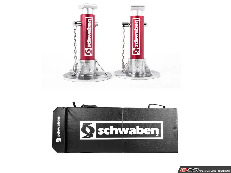 Enthusiast Bundles - 005945SCH01A02KT - Aluminum 3-Ton Jack Stands