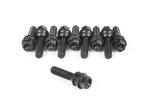 Rennline 67mm OEM+ R14 Porsche Lug Bolts Sets Of 10