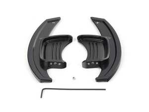 ES#4715474 - AA005C - Leyo V5 Paddle Shifter Extensions - Clear - Futuristic see-through design to add style and utility to your performance vehicle. - LEYO - Audi