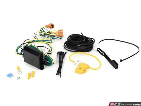 ES#4213146 - 56403 - Custom Wiring Harness - 4-Way flat output - Curt Trailers - Volkswagen