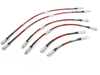 ES#2712667 - 002565ECS01AKT2 - Exact-Fit Stainless Steel Brake Lines - Complete Kit - Set of 6 DOT-compliant lines, manufactured by ECS Tuning to replace your standard rubber lines. - ECS - BMW