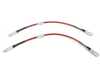 ES#2712667 - 002565ECS01AKT2 - Exact-Fit Stainless Steel Brake Lines - Complete Kit - Set of 6 DOT-compliant lines, manufactured by ECS Tuning to replace your standard rubber lines. - ECS - BMW