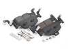 ES#4669235 - 17-1897 - Z17 Evolution Ceramic Front Brake Pad Set - Low-dust and noise-free premium ceramic brake pads with hardware - Power Stop - Audi